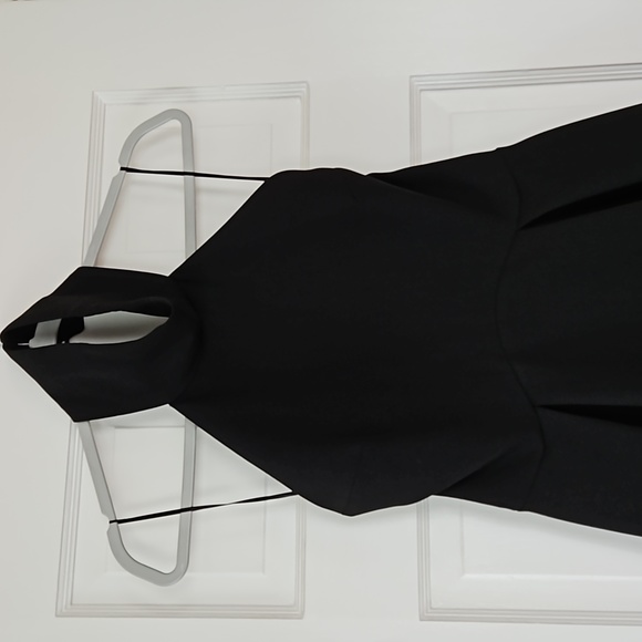 Revolve Finders Keepers Little Black Halter Dress Size Small - Picture 2 of 10